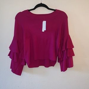 BOGO: ELODIE Ruffled Sleeves Top